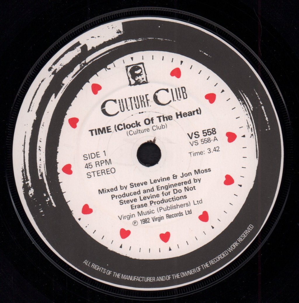 Culture Club - Time - 7 Inch