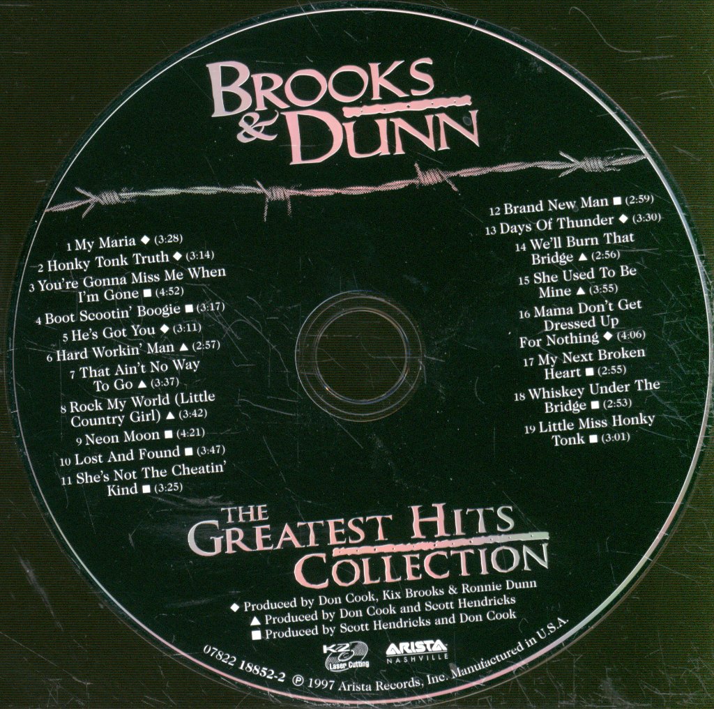 Brooks And Dunn - Greatest Hits Collection - Cd