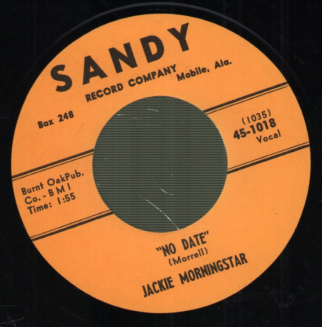 Jackie Morningstar - No Date / Rockin' In The Graveyard - 7 Inch