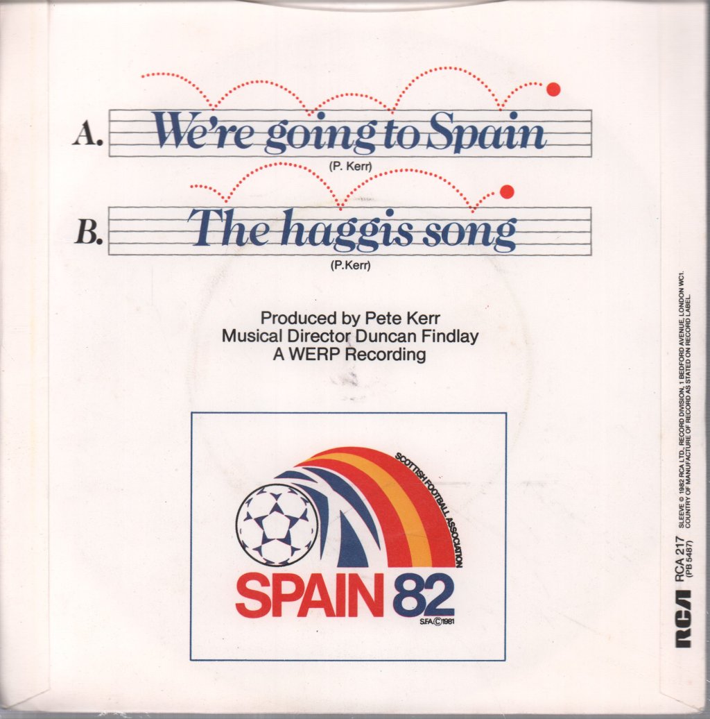 Krankies - We're Going To Spain - 7 Inch