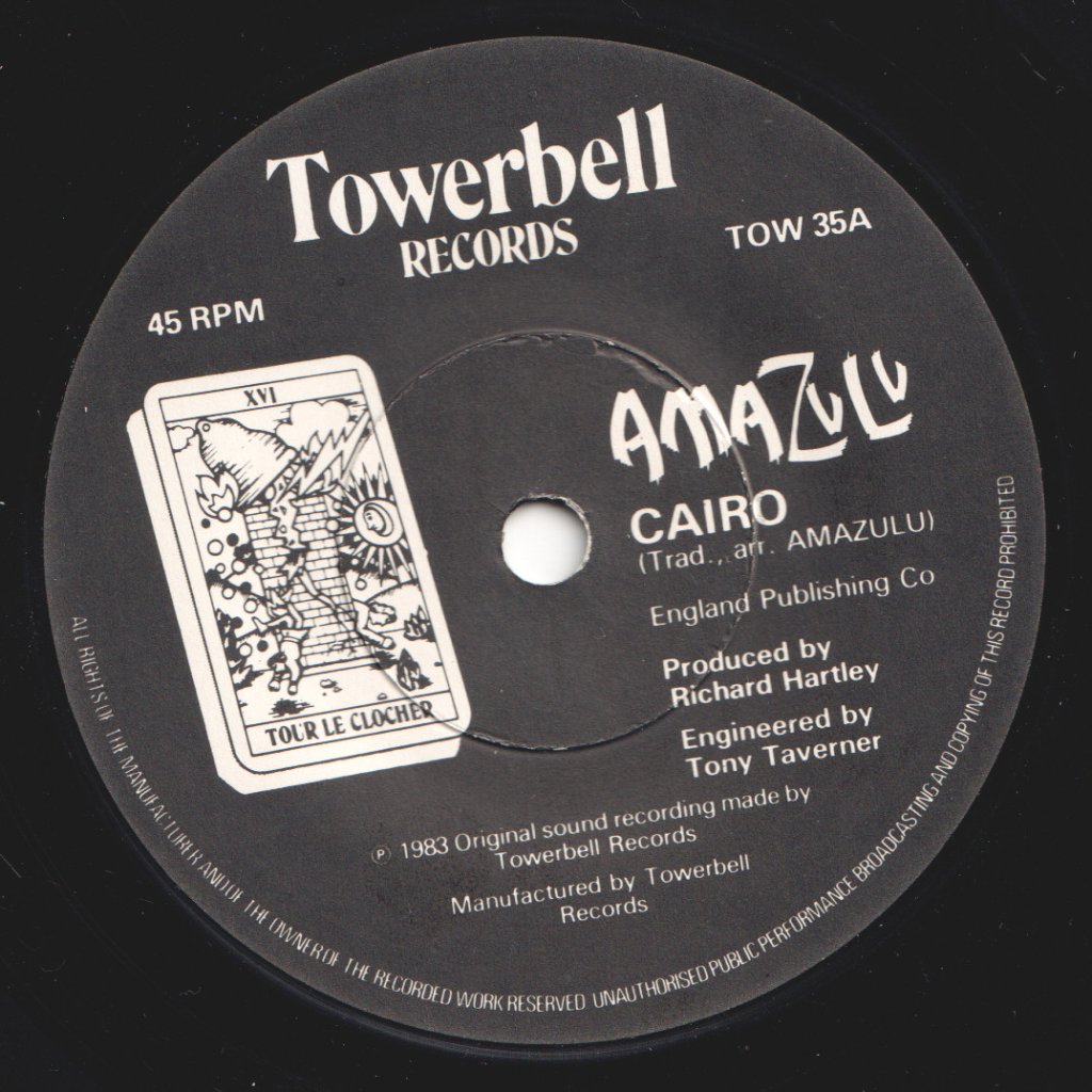 Amazulu - Cairo - 7 Inch