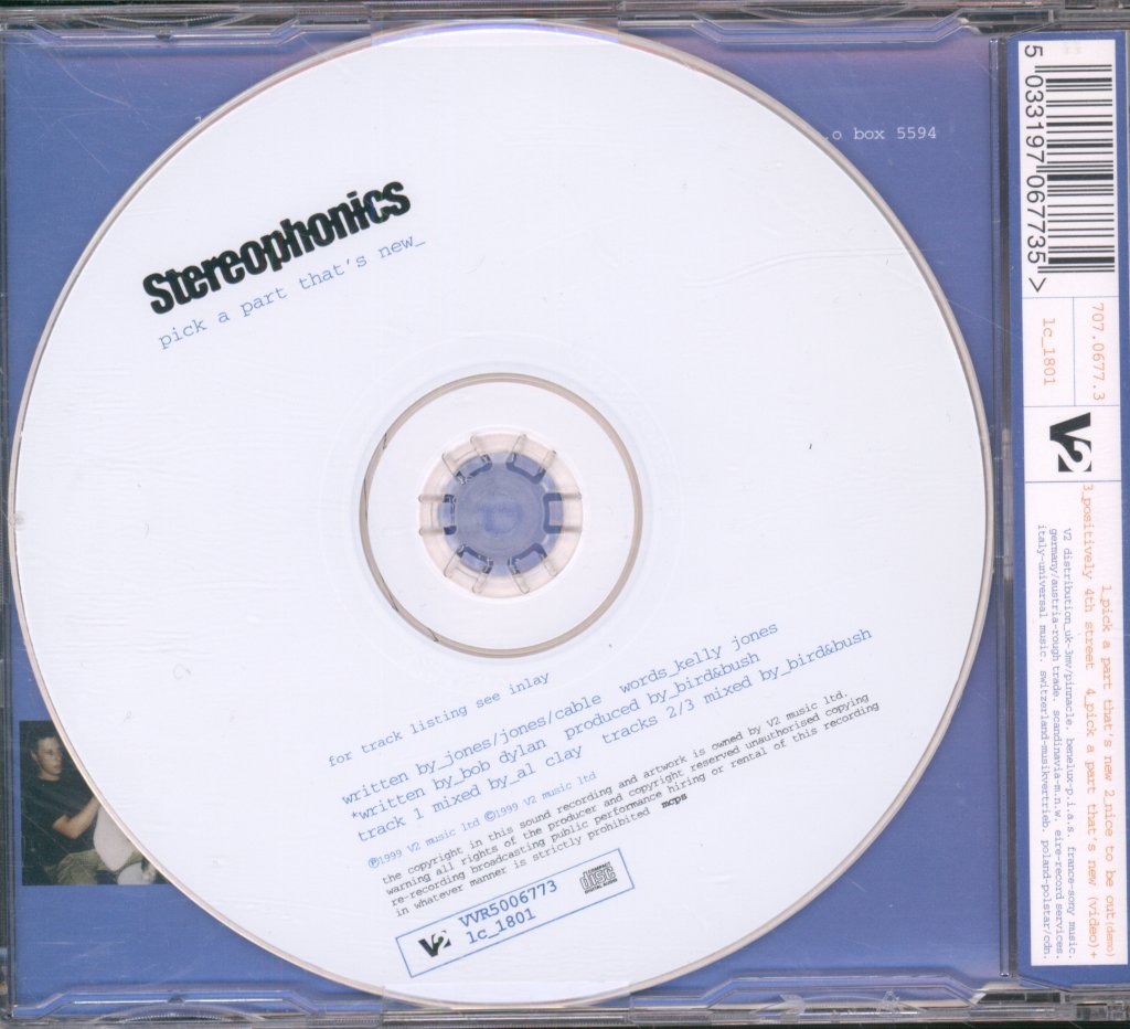 Stereophonics - Pick A Part That's New - Cd