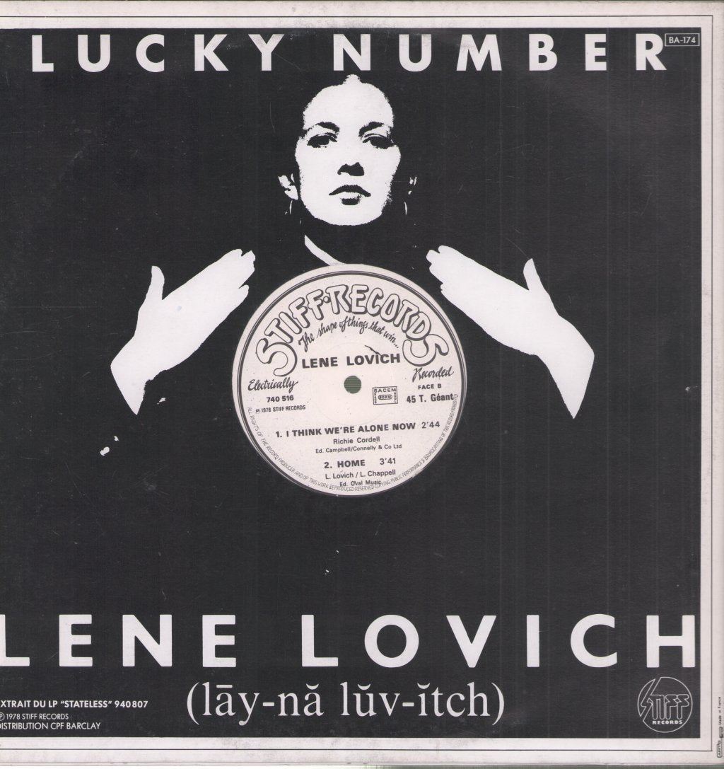 Lene Lovich - Lucky Number - 12 Inch