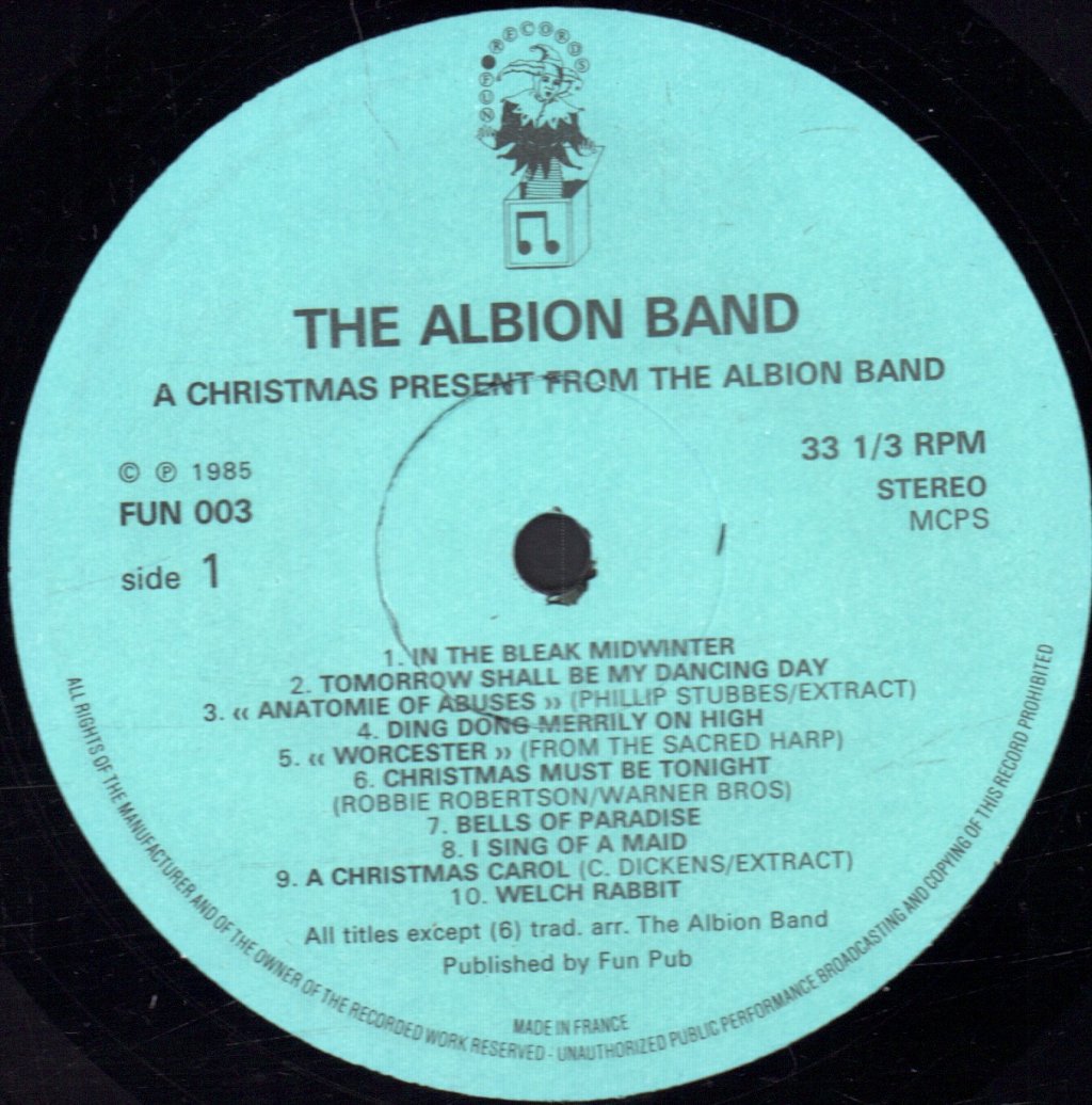 Albion Band - A Christmas Present - Lp