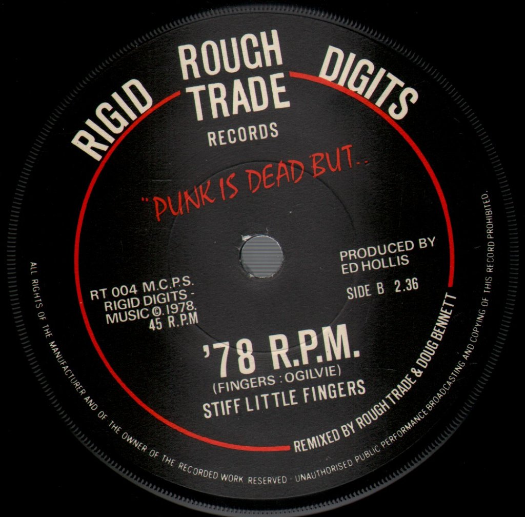 Stiff Little Fingers - Alternative Ulster - 7 Inch