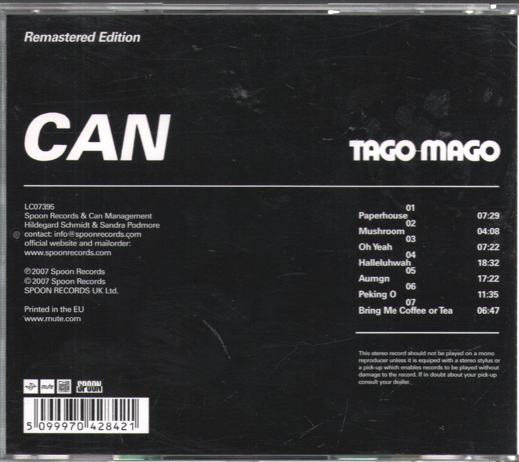 Can - Tago Mago - Cd