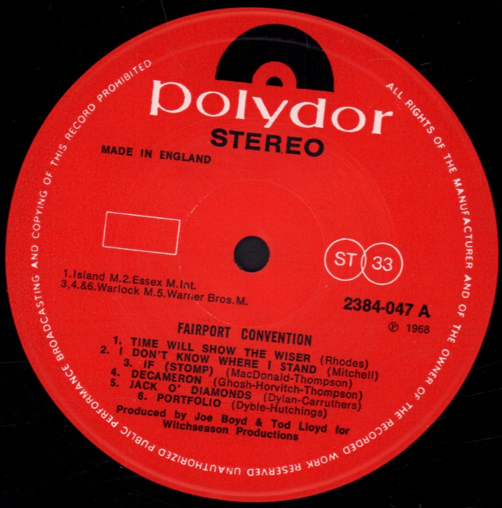 Fairport Convention - Fairport Convention - Lp