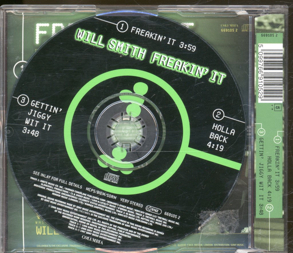 Will Smith - Freakin' It - Cd
