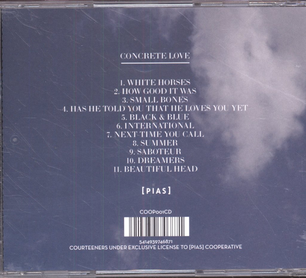 Courteeners - Concrete Love - Cd