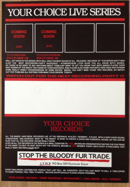 Melvins - Your Choice Live Series - Lp
