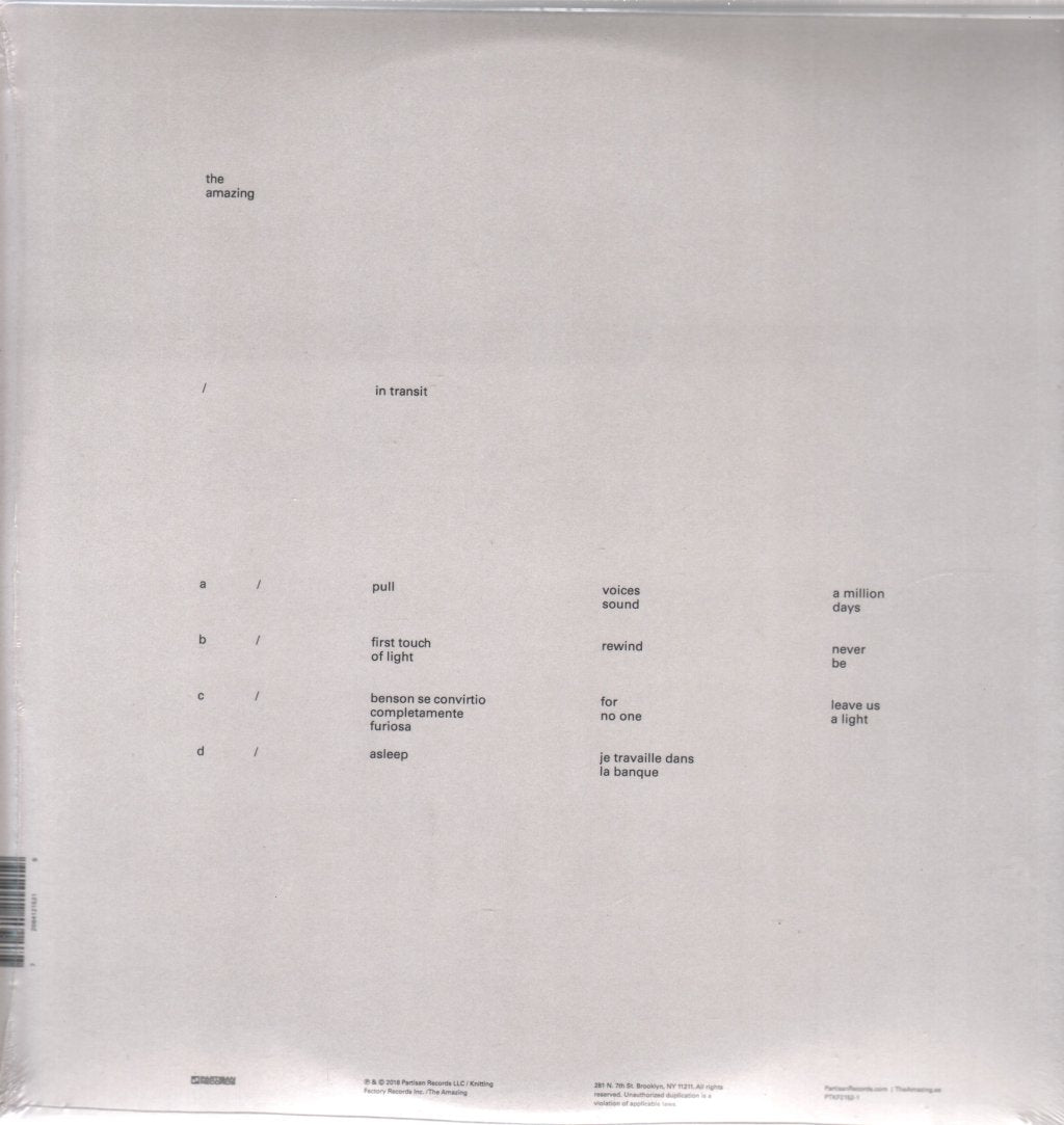 Amazing - In Transit - Double Lp