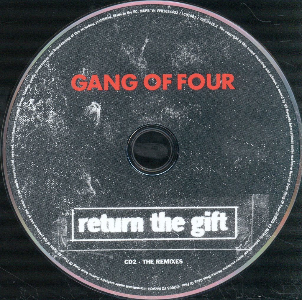 Gang Of Four - Return The Gift - Double Cd