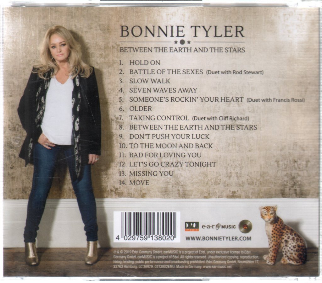Bonnie Tyler - Between The Earth And The Stars - Cd