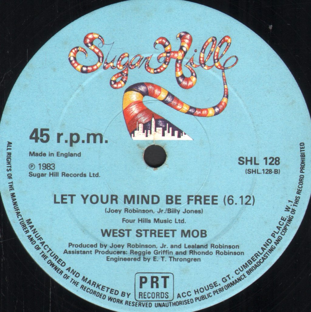 West Street Mob - Break Dancin' Electric Boogie - 12 Inch