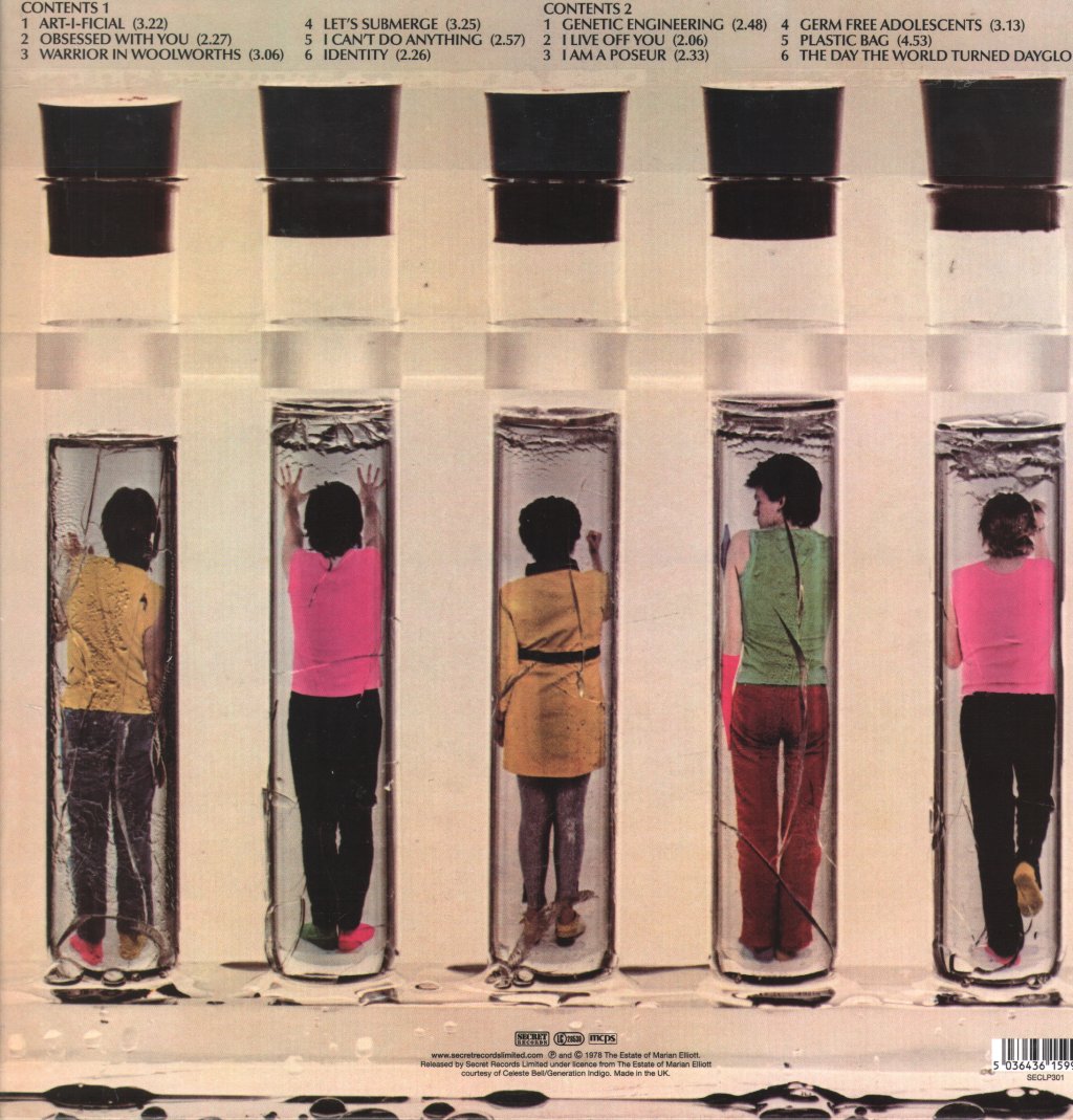 X-Ray Spex - Germfree Adolescents - Lp