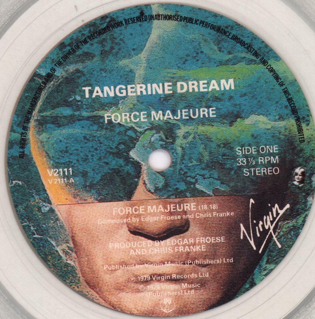 Tangerine Dream - Force Majeure - Lp