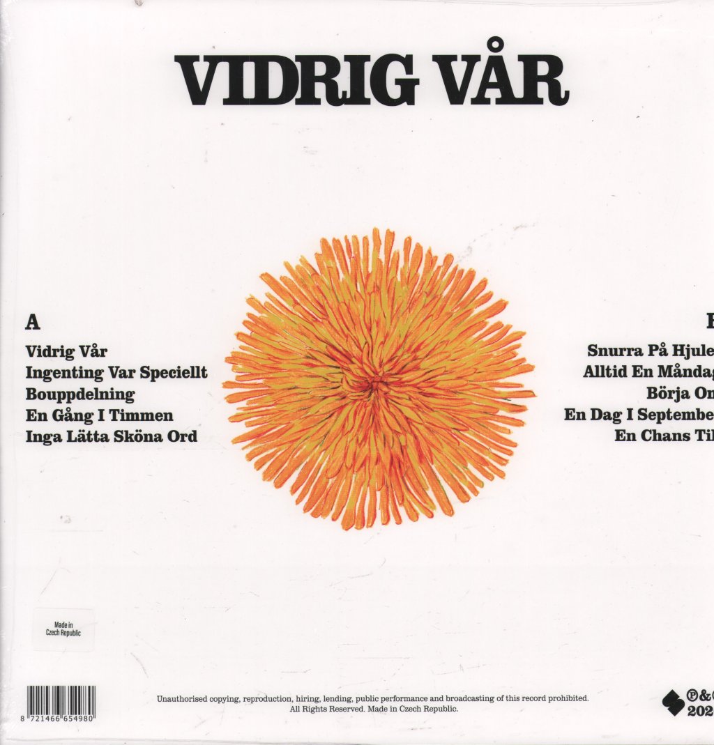 Dungen - Vidrig Var - Lp