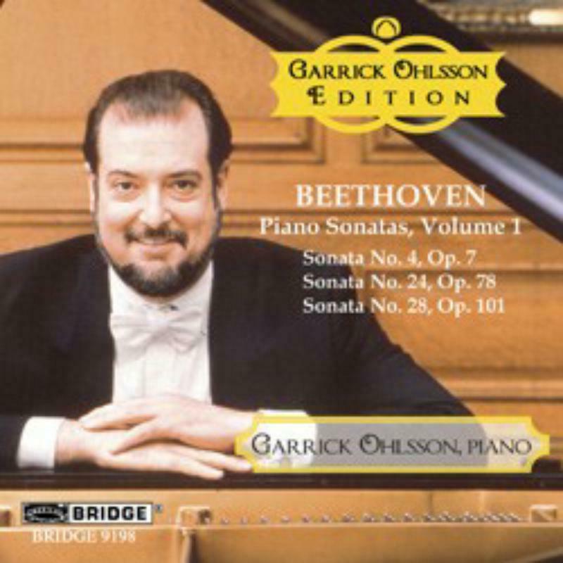 Garrick Ohlsson - Beethoven: Piano Sonatas 4, 24, 28 - Cd