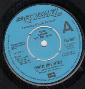 Gonzalez - Digital Love Affair - 7 Inch