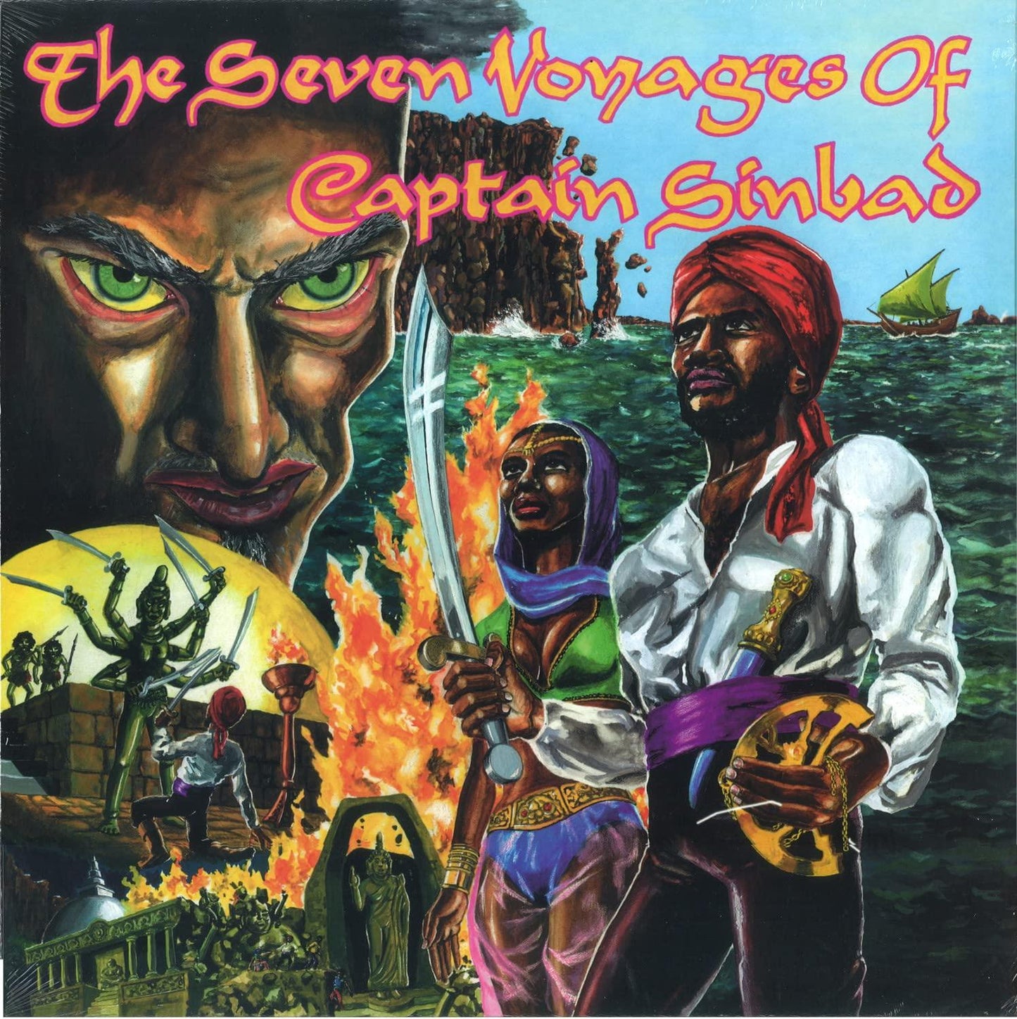 Captain Sinbad - Seven Voyages of Captain Sinbad - Lp