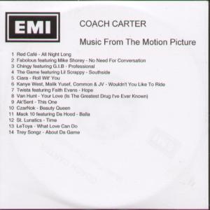 Various Artists - Coach Carter Music From The Motion Picture - Cdr