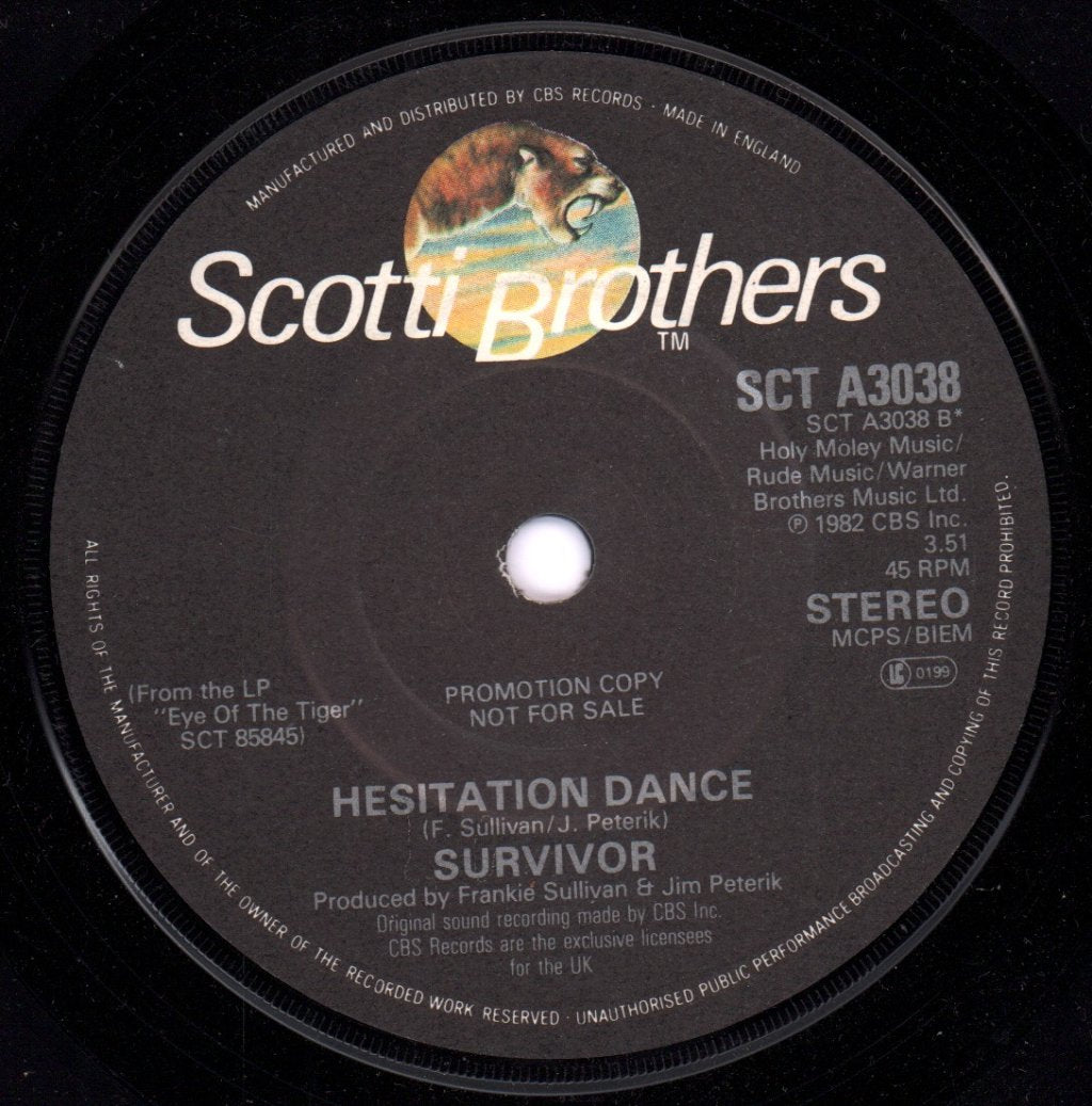 Survivor (AOR Group) - One That Really Matters - 7 Inch
