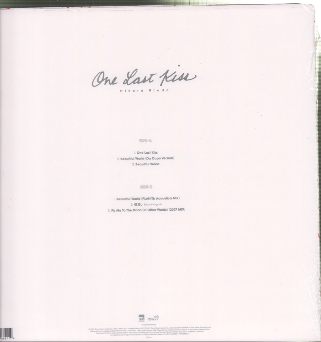 Hikaru Utada - One Last Kiss - 12 Inch