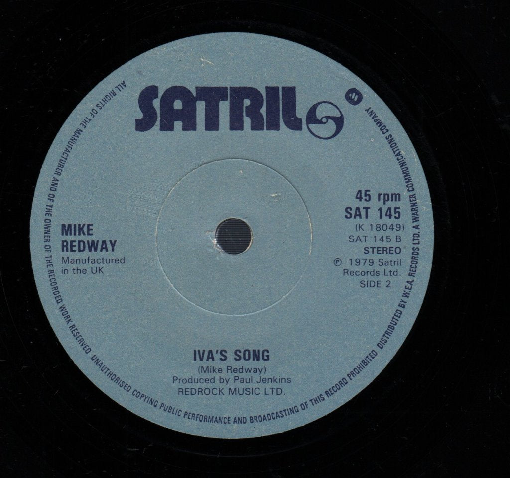 Mike Redway - I Don't Want You Back - 7 Inch
