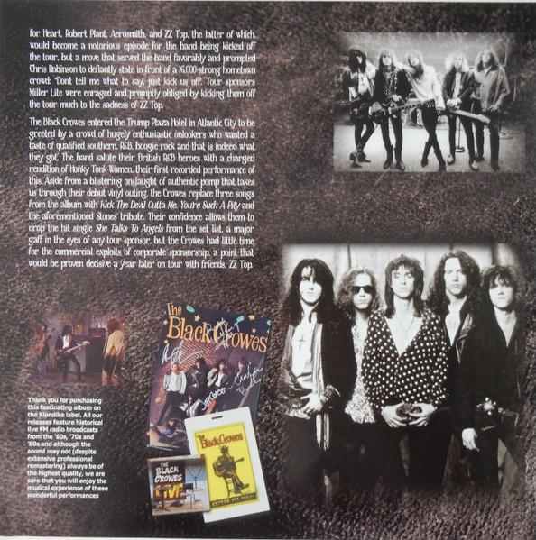 Black Crowes - Trump Plaza Hotel, Atlantic City 1990 - Lp