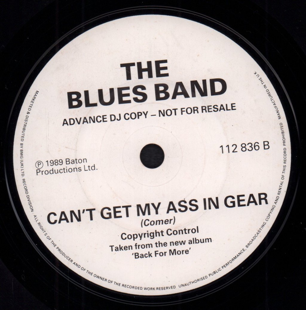Blues Band - Blue Collar - 7 Inch