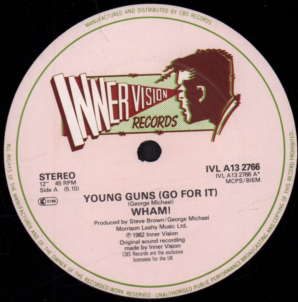 Wham - Young Guns - 12 Inch