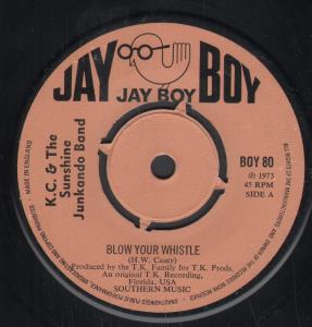Kc And The Sunshine Junkando Band - Blow Your Whistle - 7 Inch
