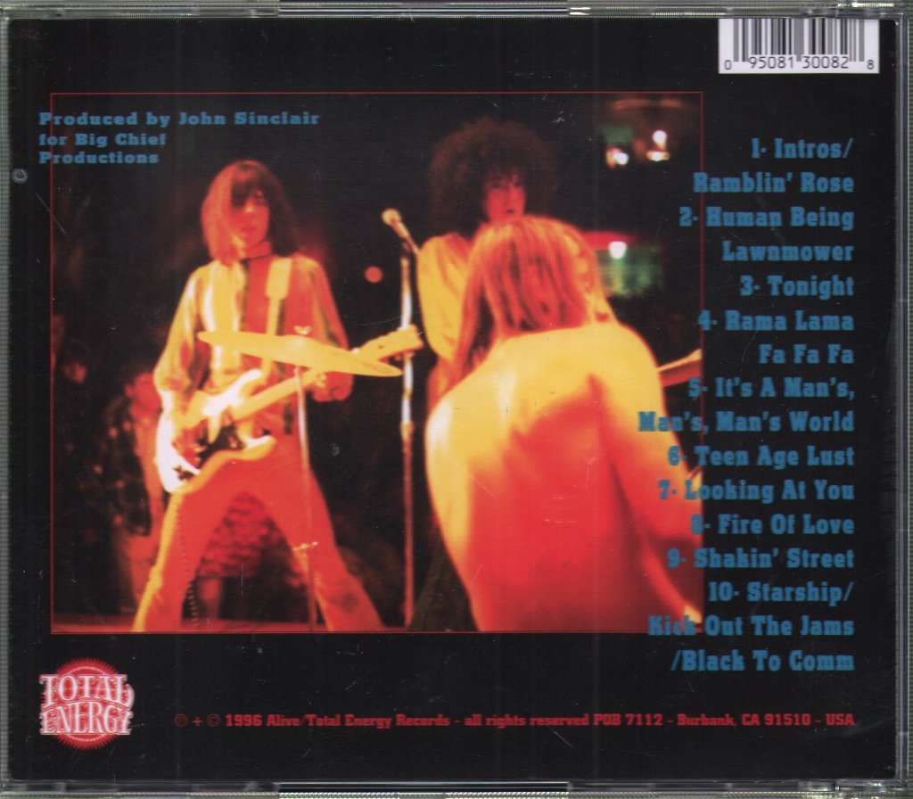 MC5 - Teen Age Lust - Cd