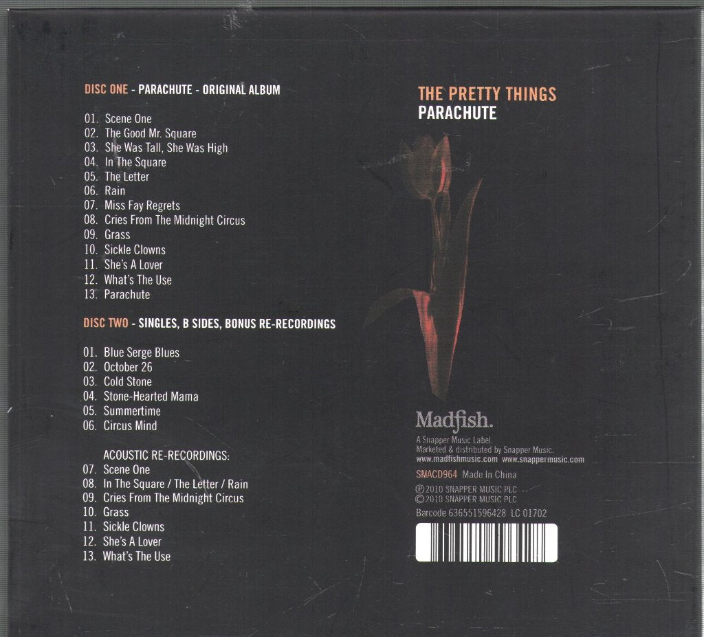 Pretty Things - Parachute - Cd Set