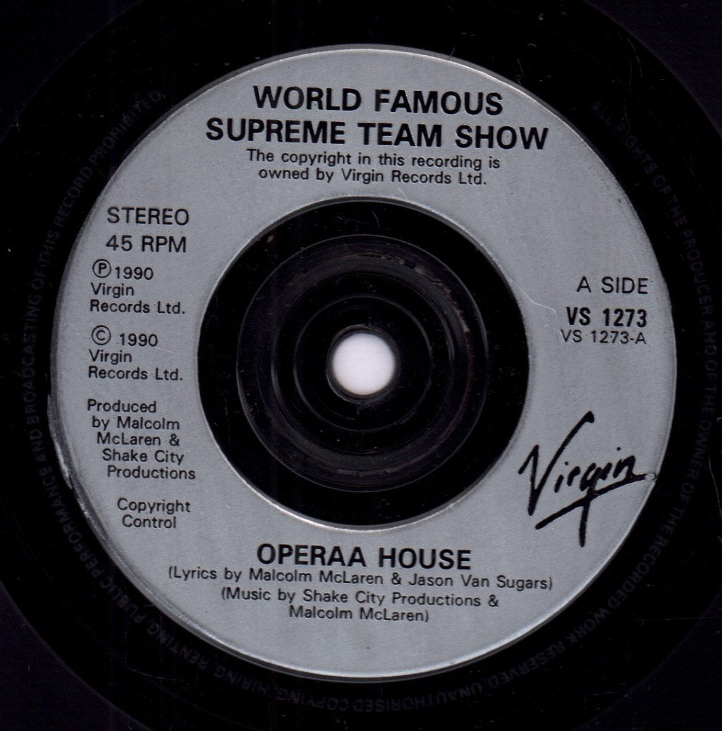World Famous Supreme Team Show - Operaa House - 7 Inch