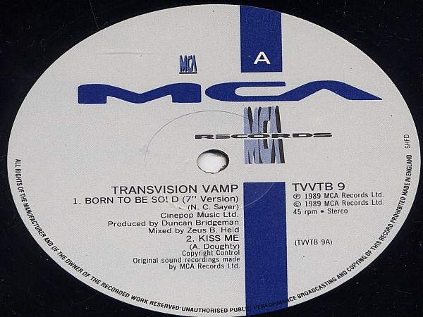 Transvision Vamp - Born To Be Wild - 12 Inch