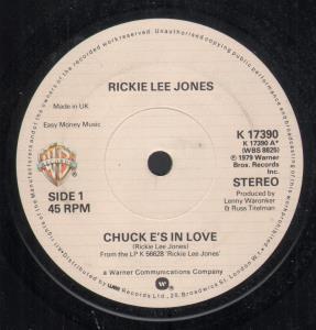 Rickie Lee Jones - Chuck E's In Love - 7 Inch