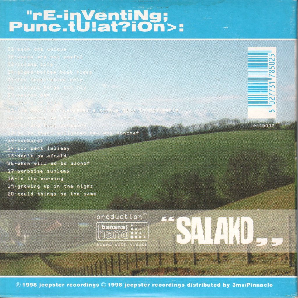 Salako - Re-Inventing Punc.tuation - Cd