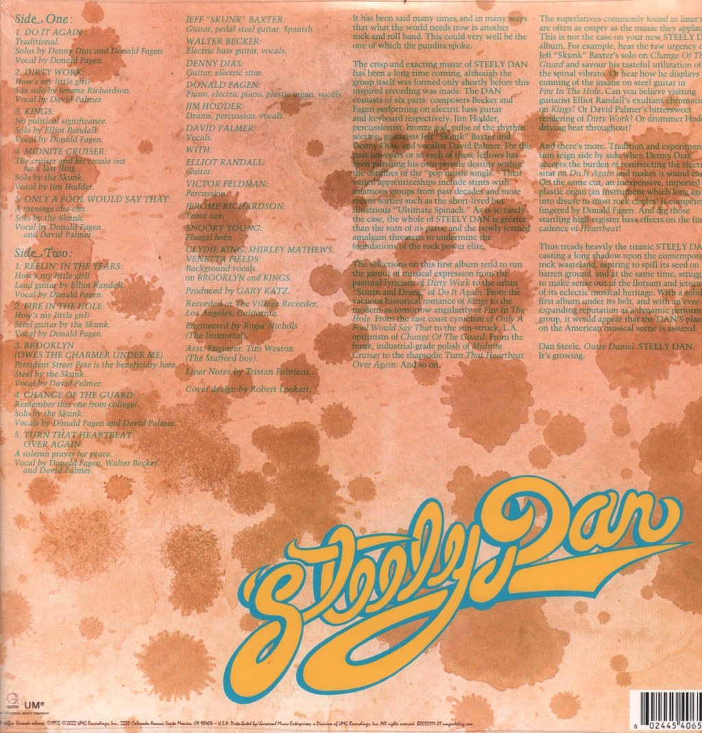 Steely Dan - Can't Buy A Thrill - Lp