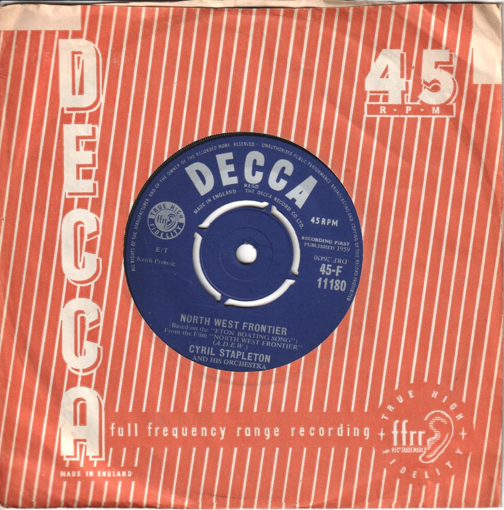 Cyril Stapleton And His Orchestra - Third Man Theme - 7 Inch