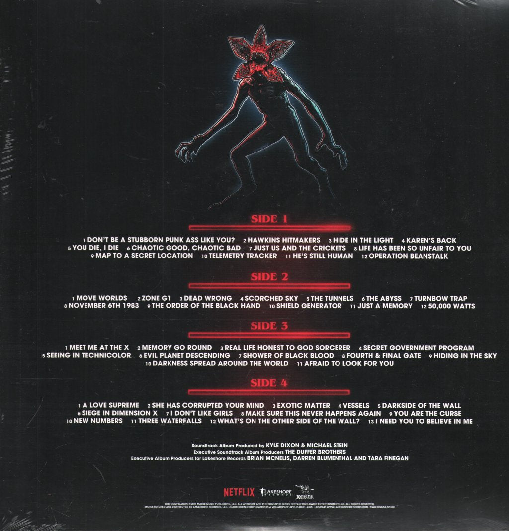 Kyle Dixon And Michael Stein - Stranger Things 5 (Original Score From The Netflix Series - Volume Two) - Double Lp