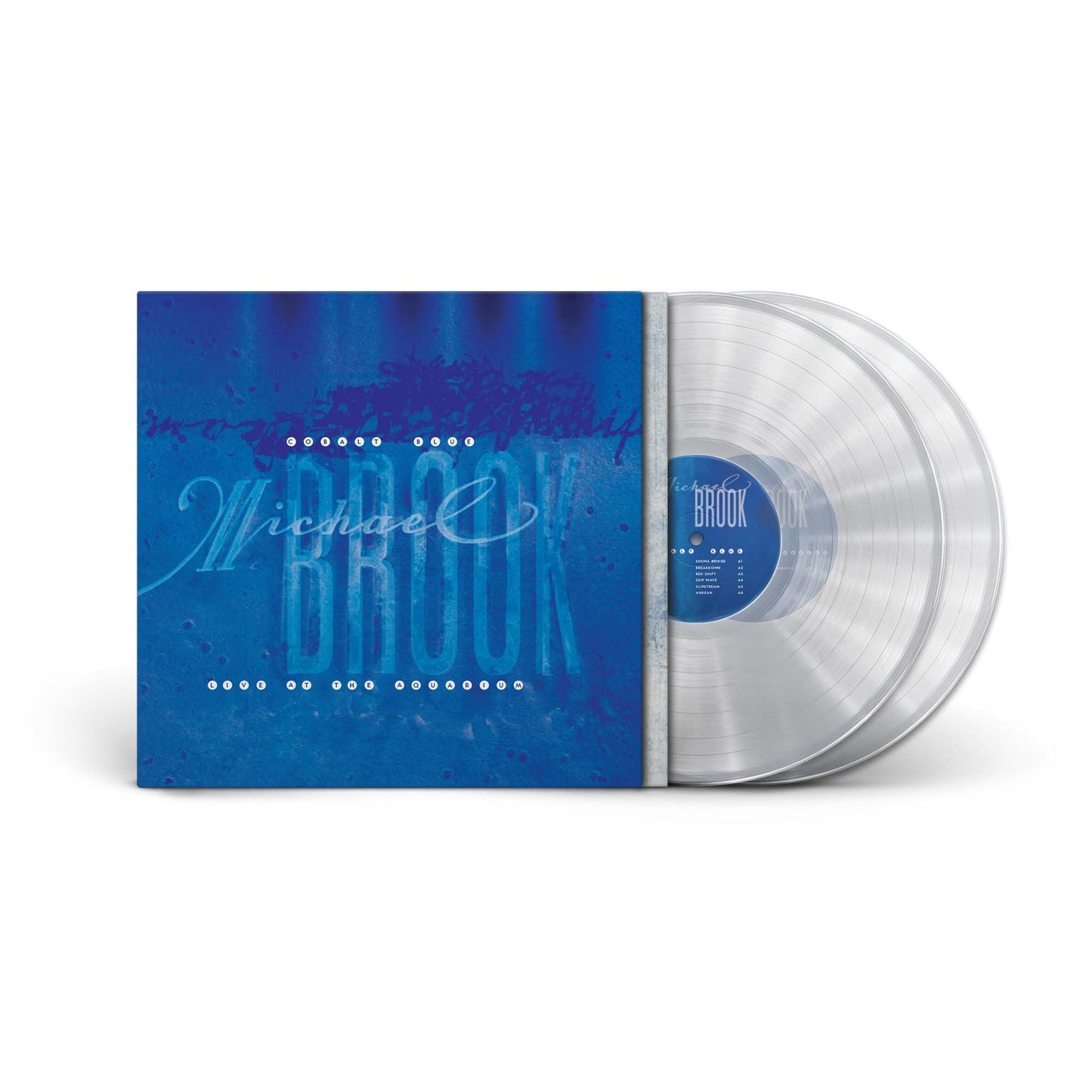 Michael Brook - Cobalt Blue & Live At the Aquarium (2026 Remaster) - Double Lp