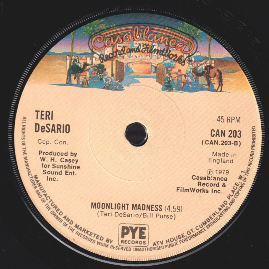 Teri De Sario And Kc - Dancin' In The Streets - 7 Inch