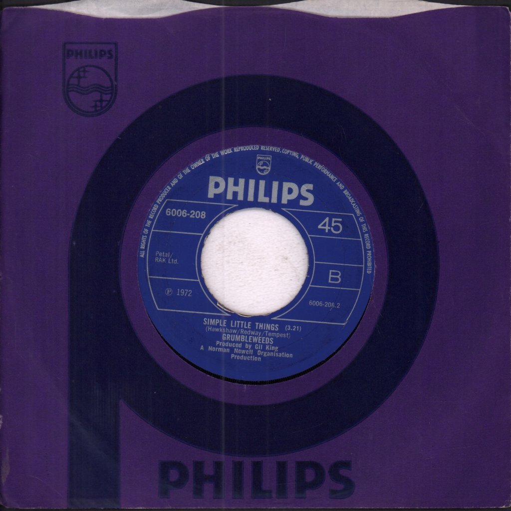 Grumbleweeds - String Of Beads - 7 Inch