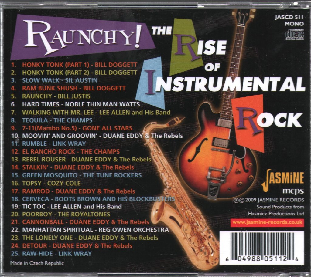 Various Artists - Raunchy! The Rise Of Instrumental Rock - Cd
