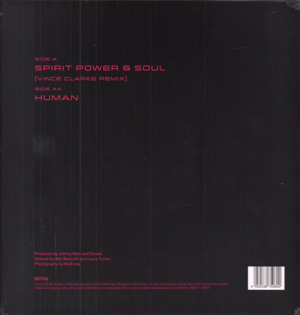 Johnny Marr - Spirit Power & Soul - 12 Inch