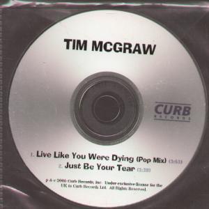 Tim Mcgraw - Live Like You Were Dying - Cdr