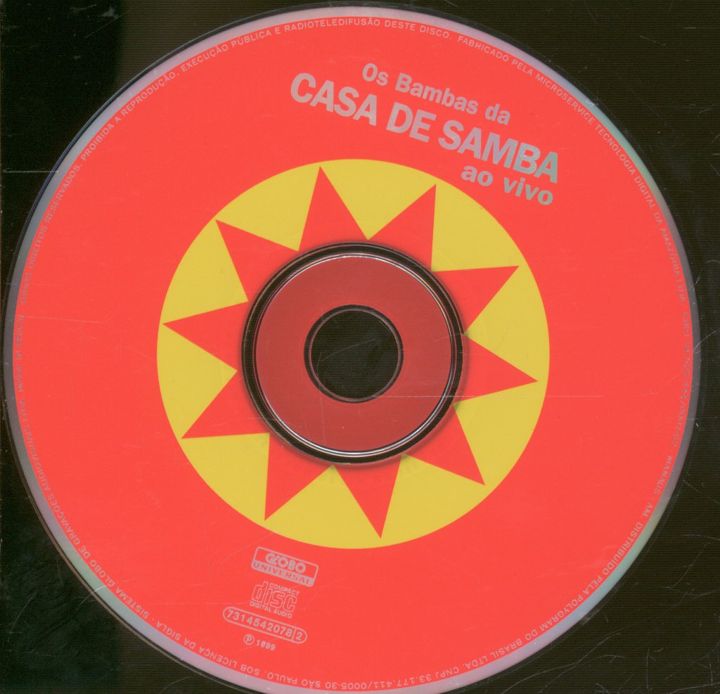 Various Artists - Os Bambas Da Casa De Samba (Ao Vivo) - Cd