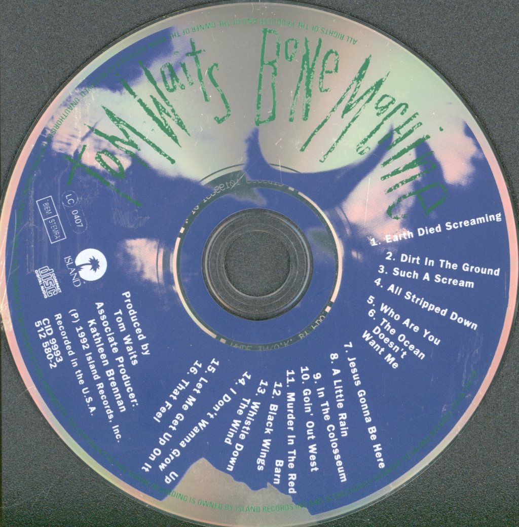 Tom Waits - Bone Machine - Cd