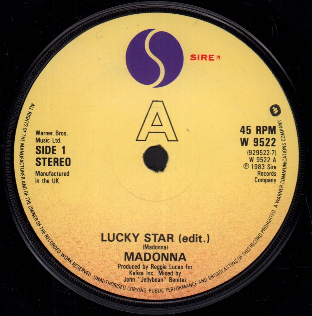 Madonna - Lucky Star (Edit.) - 7 Inch